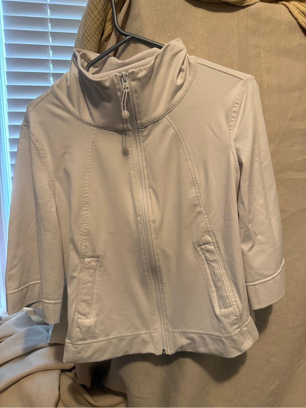 lululemon athletica Vintage Zip-Up 3/4 Bomber Jacket